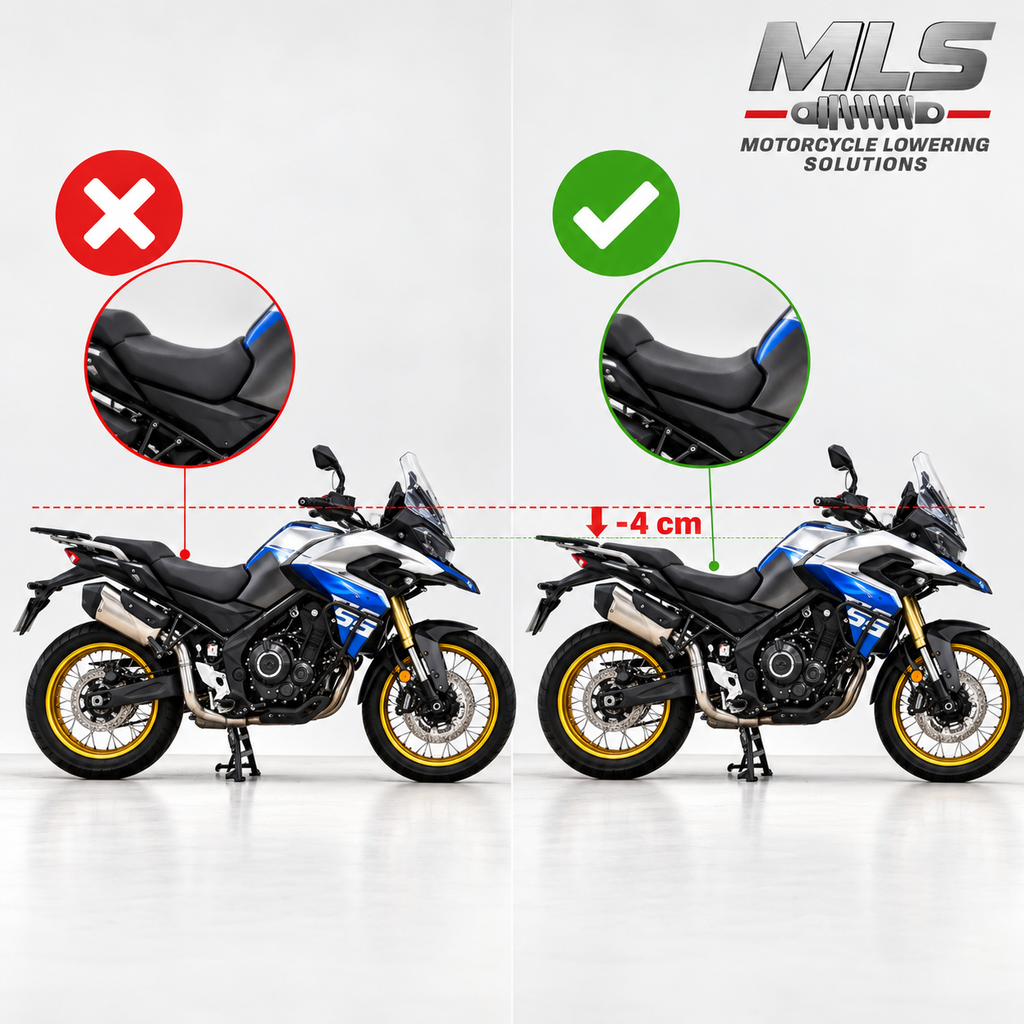 Reductor de altura Voge 525 DSX (2023-2024) – Baja 4 cm