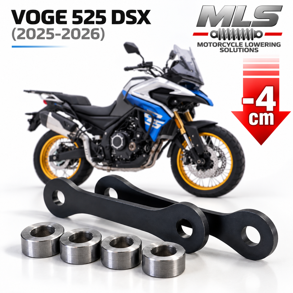 Reductor de altura Voge 525 DSX (2025-2026) – Baja 4 cm