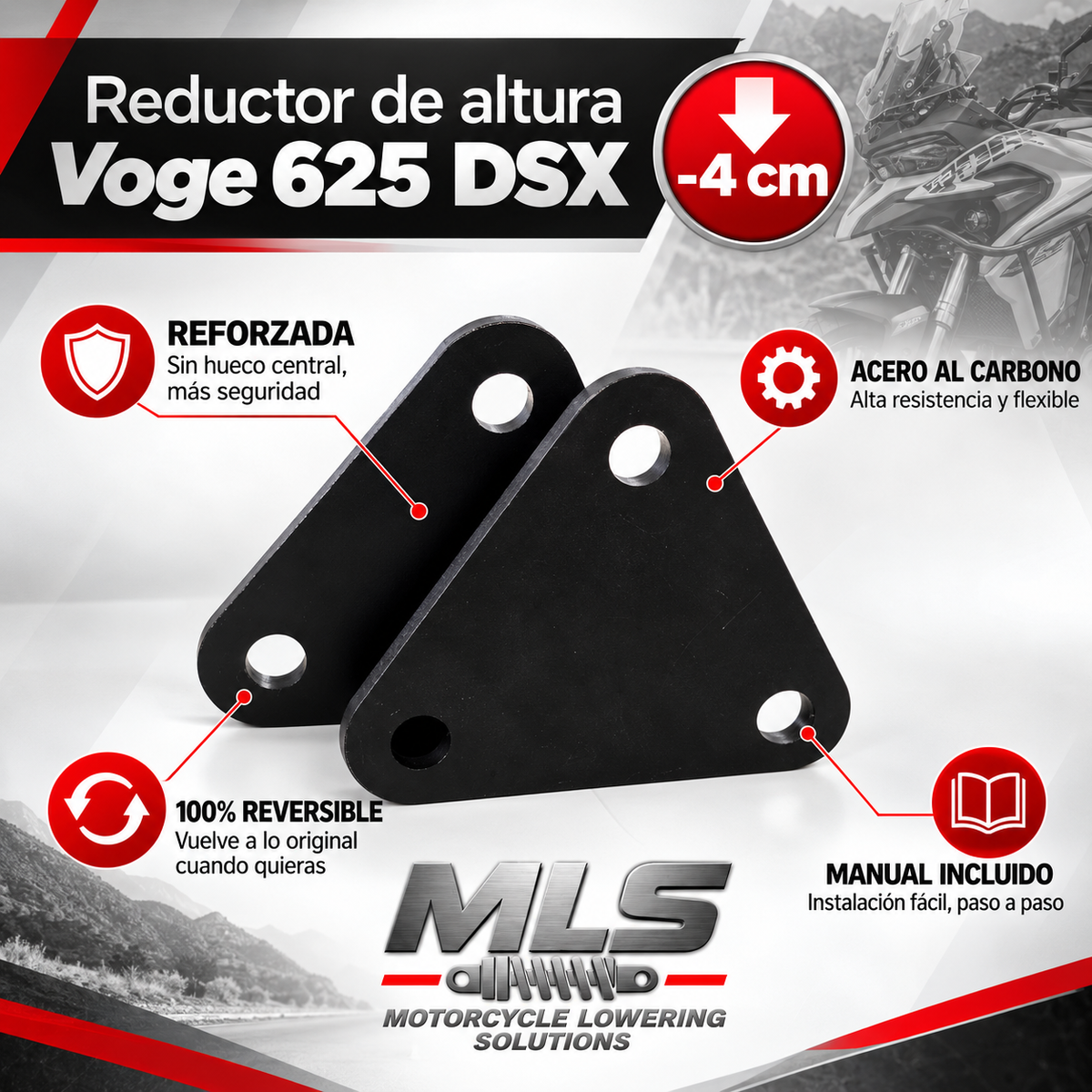 Reductor de altura VOGE 625DSX