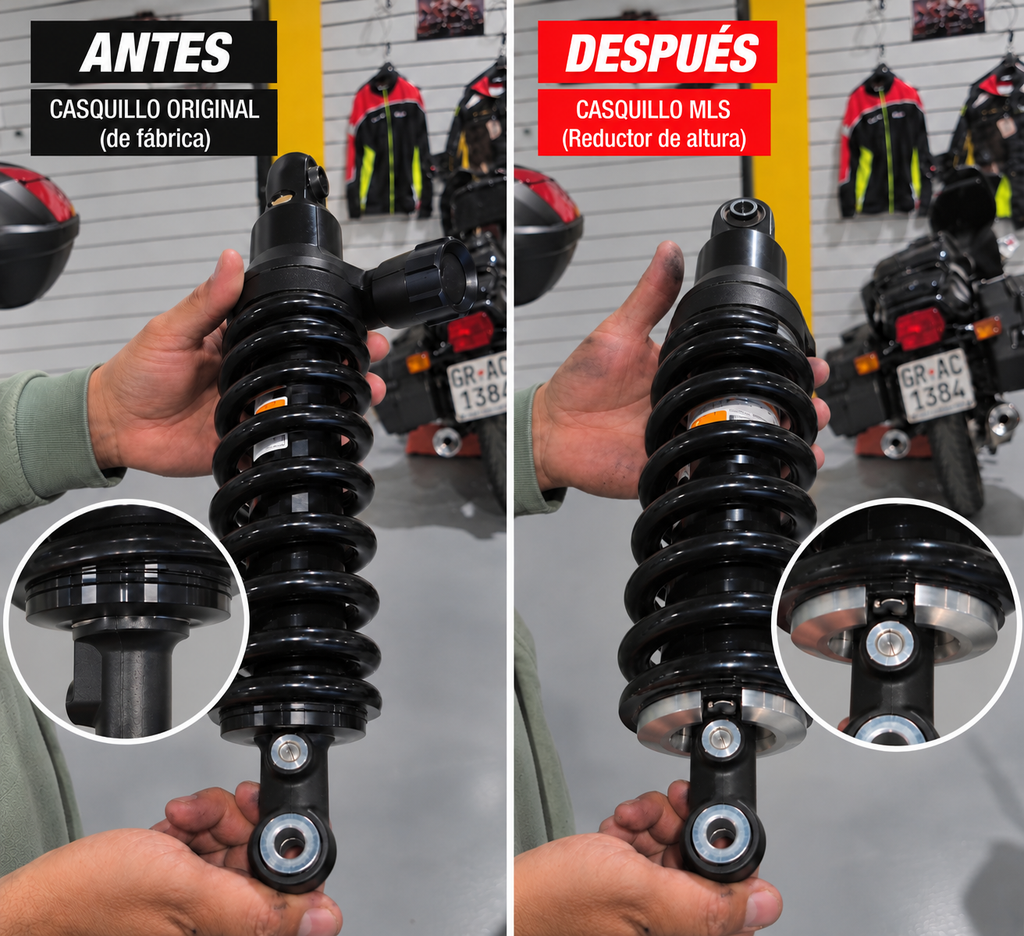 Reductor de Altura Voge 900 DSX | MLS – Baja hasta 6cm