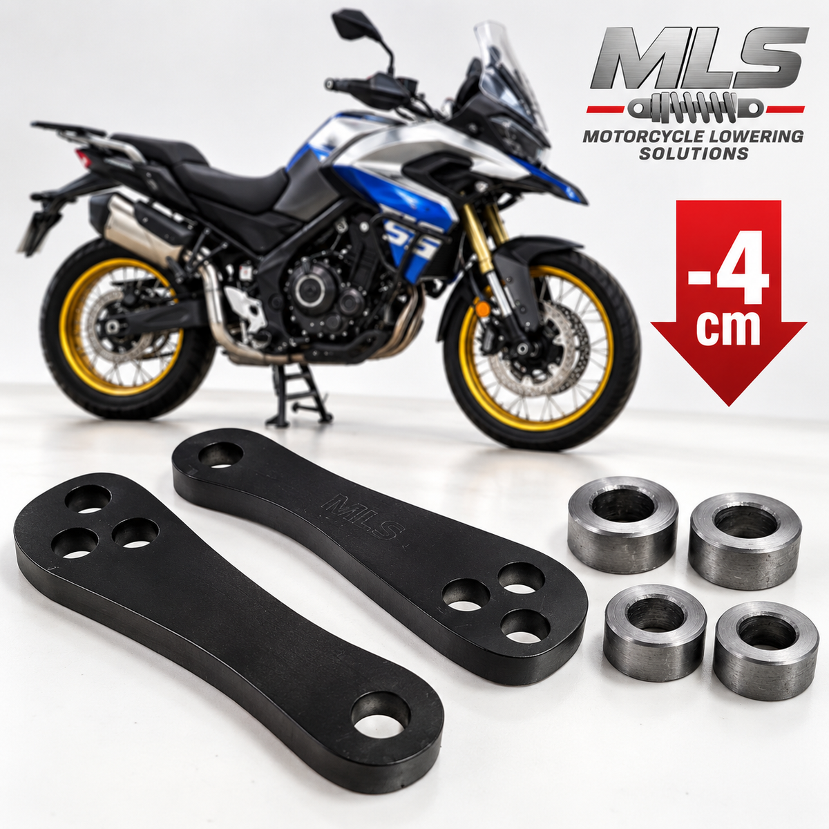 Reductor de altura Voge 525 DSX (2023-2024) – Baja 4 cm