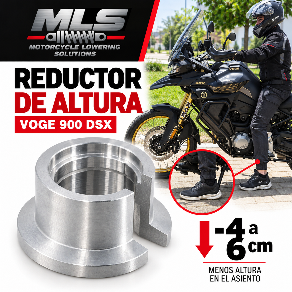 Reductor de Altura Voge 900 DSX | MLS – Baja hasta 6cm