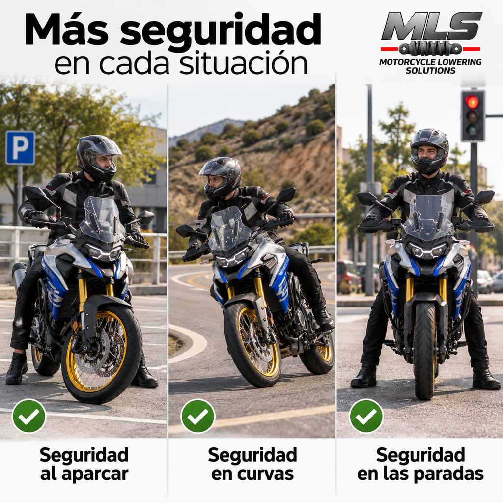Reductor de altura Voge 525 DSX (2023-2024) – Baja 4 cm