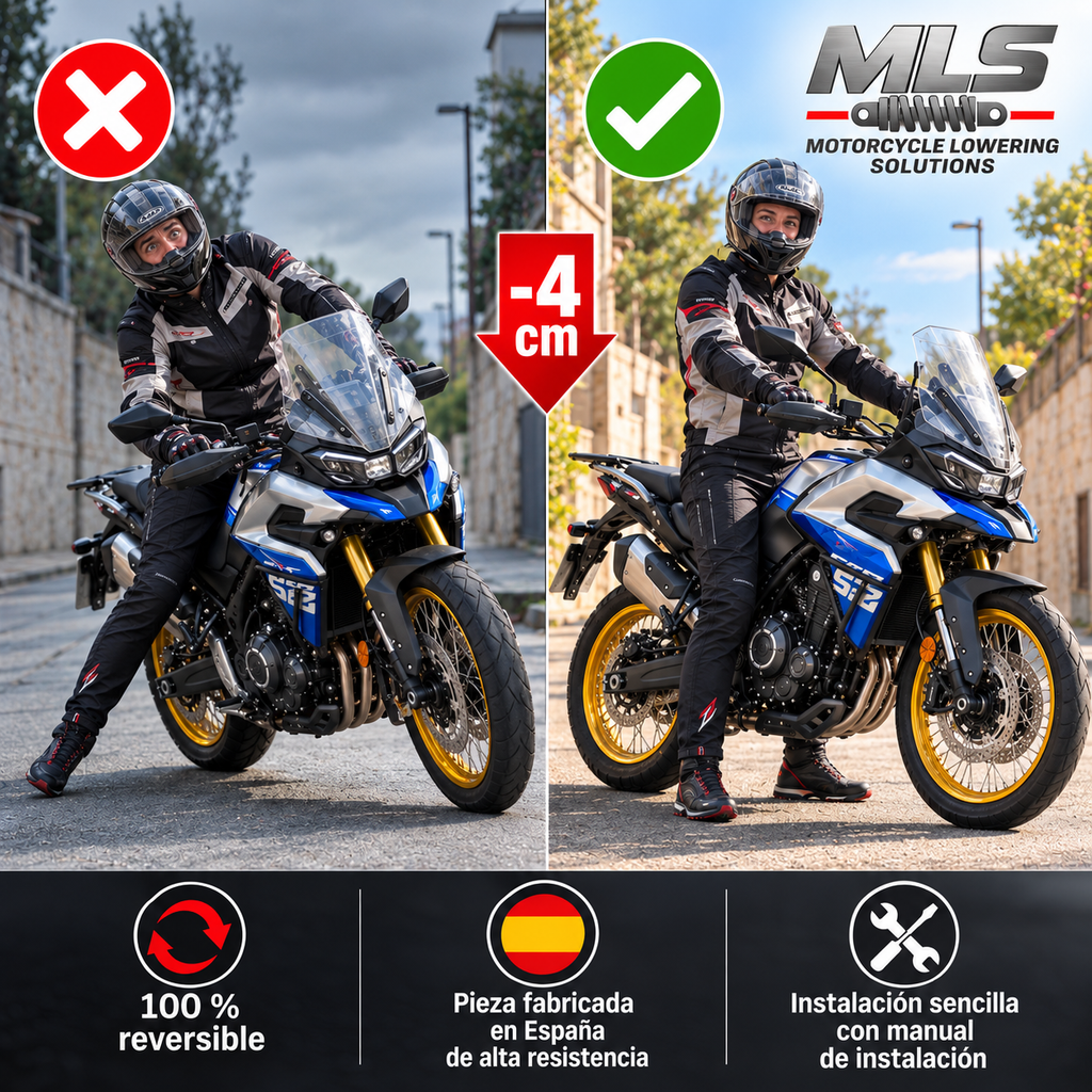 Reductor de altura Voge 525 DSX (2023-2024) – Baja 4 cm
